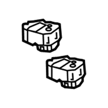 Lexus 87106-50540 Rear Cooling Unit Damper Servo Sub-Assembly, No.3