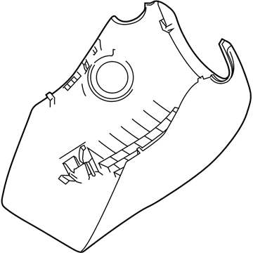 Toyota 45287-F4010-C0 Lower Column Cover