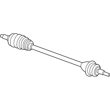 Mopar 5017653AA Axle Half Shaft Right