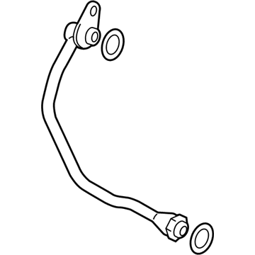 BMW 17-22-7-599-921 Oil Cooling Pipe Inlet