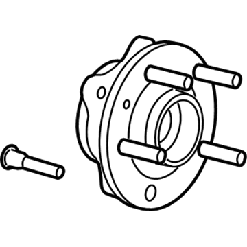 Ford BT4Z-1104-B Front Hub