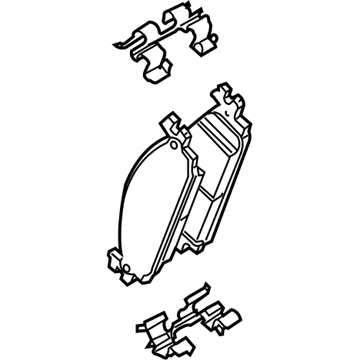 Ford EB5Z-2001-A Front Pads