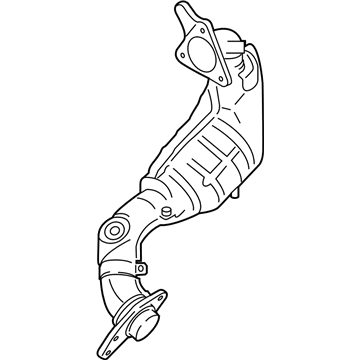 Nissan 208A2-1TV0A Three Way Catalytic Converter