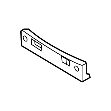 Nissan 96210-9KM0A Bracket-Licence Plate