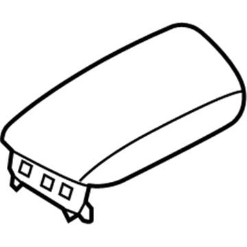 Kia 84660G5000CN1 Console Armrest Assembly