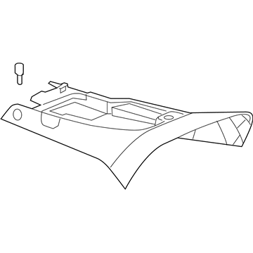 GM 20957057 CONSOLE, Floor Console