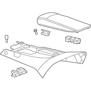 GM 22853137 Console Assembly