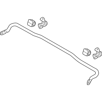 Kia 55510A9100SJ Bar Assembly-Rr STABILIZ