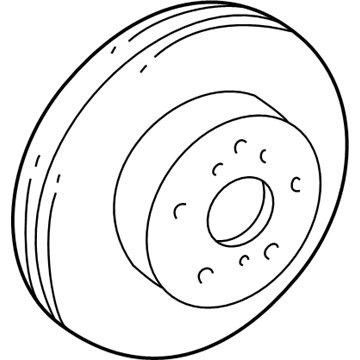 Toyota 43512-52090 Rotor