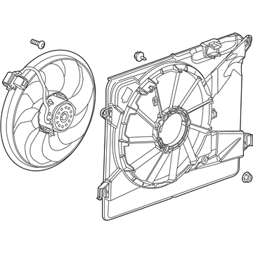 GM 95301357 Fan Blade