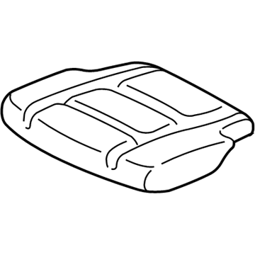 Honda 81332-S9V-A01 Pad, R. Middle Seat Cushion