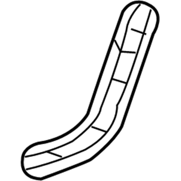 Honda 81359-S3V-A11ZB Cover, R. Middle Seat *YR203L*(Banana) (SADDLE)
