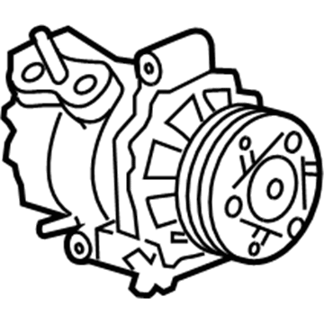 GM 15226803 Air Conditioner Compressor