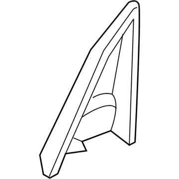 BMW 51-33-7-197-859 Cover, Mirror Triangle, Inner Left