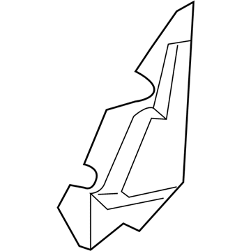 BMW 51-33-7-197-867 Seal, Inner Left Mirror Triangle