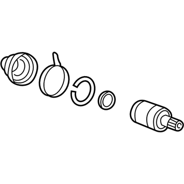 Hyundai 49505-38E00 Joint Kit-Front Axle Differential Side