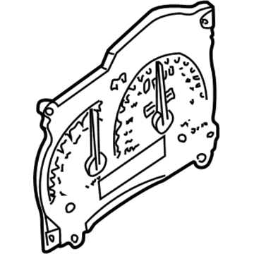 Ford F87Z-17255-CB Speedometer Head