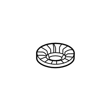 Kia 55370H8000 Pad-Rear Spring, UPR