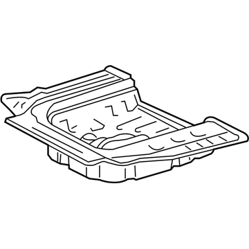 Toyota 58311-47020 Pan, Rear Floor