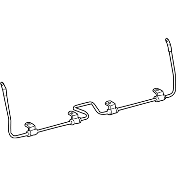 Toyota 68870-60050 Bar Assy, Back Door Lower Torsion