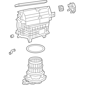 Toyota 87130-50180 Case Assembly