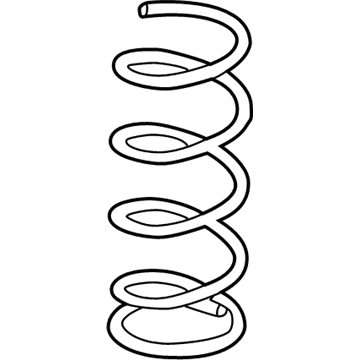 Honda 51401-SHJ-L11 Spring, Right Front