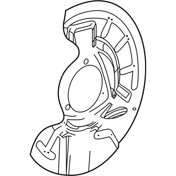 GM 84228316 Splash Shield