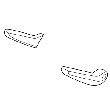 Mopar 1HU61BD1AA Rear Seat Armrest