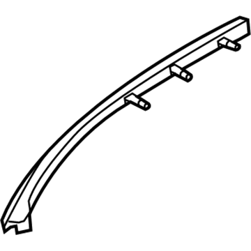 Nissan 77790-1JA0A Rail Assembly-Guide, Upper RH