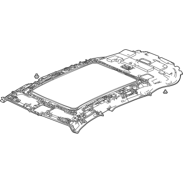 Acura 83201-TYA-A21ZA Lining Complete (Alluring Ecru)