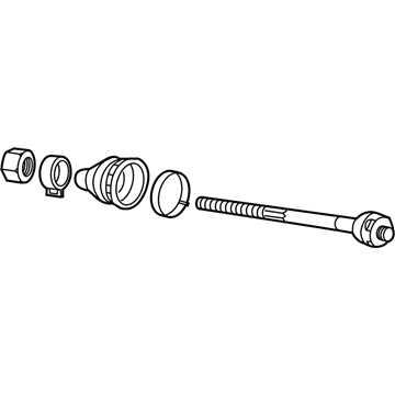 GM 22913605 Inner Tie Rod