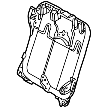 Lexus 71017-76050 Frame Sub-Assembly, RR S