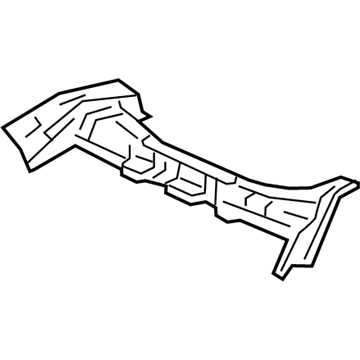 Honda 65530-T3Z-A00ZZ Crossmember Comp, Rear B