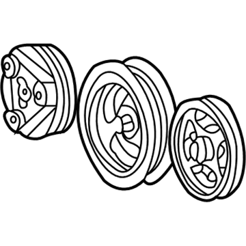 Ford 1L3Z-6B209-AA Serpentine Tensioner