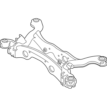 Infiniti 55400-5DA0A Member Complete-Rear Suspension