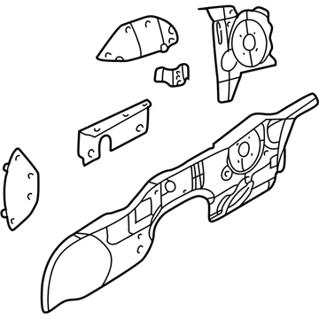 Mopar 5056116AI Dash Panel-Dash