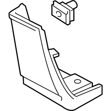 Ford FT4Z-5810176-AB Lower Molding