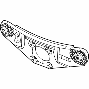 Mopar 68468076AA BRACKET-DIFFERENTIAL