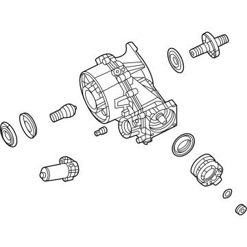 Mopar 53010758AG DIFFERNTL-Rear Axle