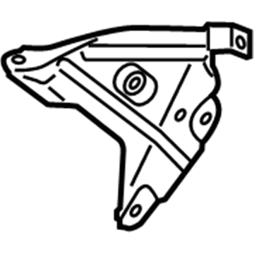 BMW 41-00-7-427-135 Bracket, Side Panel Column A Left