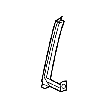 Nissan 82385-5RB0A Glass Run Rubber-Rear Door Lower Front, LH