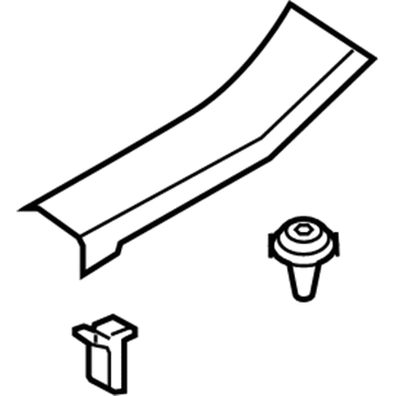 Ford EJ7Z-7813228-AC Rear Sill Plate