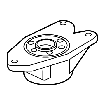 BMW 33-50-6-889-267 SUPPORT BEARING REAR
