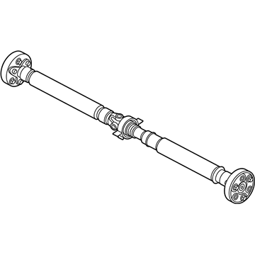 BMW 26-10-7-614-688 Drive Shaft Rear Propeller Automatic