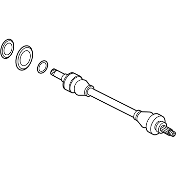 BMW 33-20-8-603-099 Drivetech - Axle Shaft Assembly