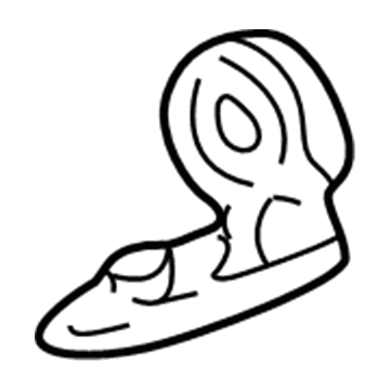 Acura 19033-PAA-A01 Clip, Connector (Denso)