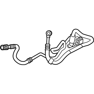 BMW 32-41-6-785-276 Active Steering Return Pipe