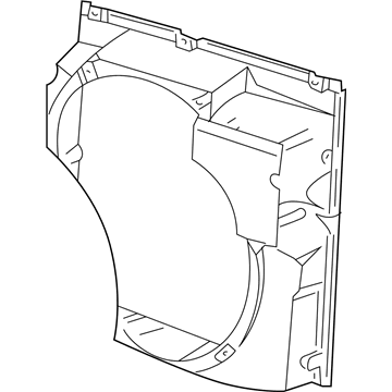 BMW 64-54-8-362-430 Compression Shroud