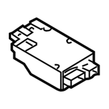 BMW 65-77-6-970-890 Sensor, B-Pillar Left