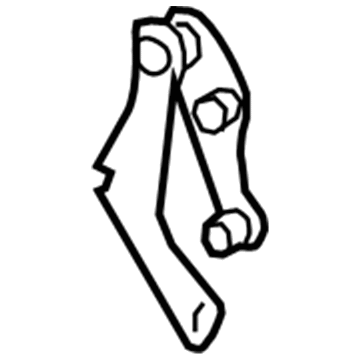 BMW 18-30-7-574-805 Holder Catalytic Converter Near Engine